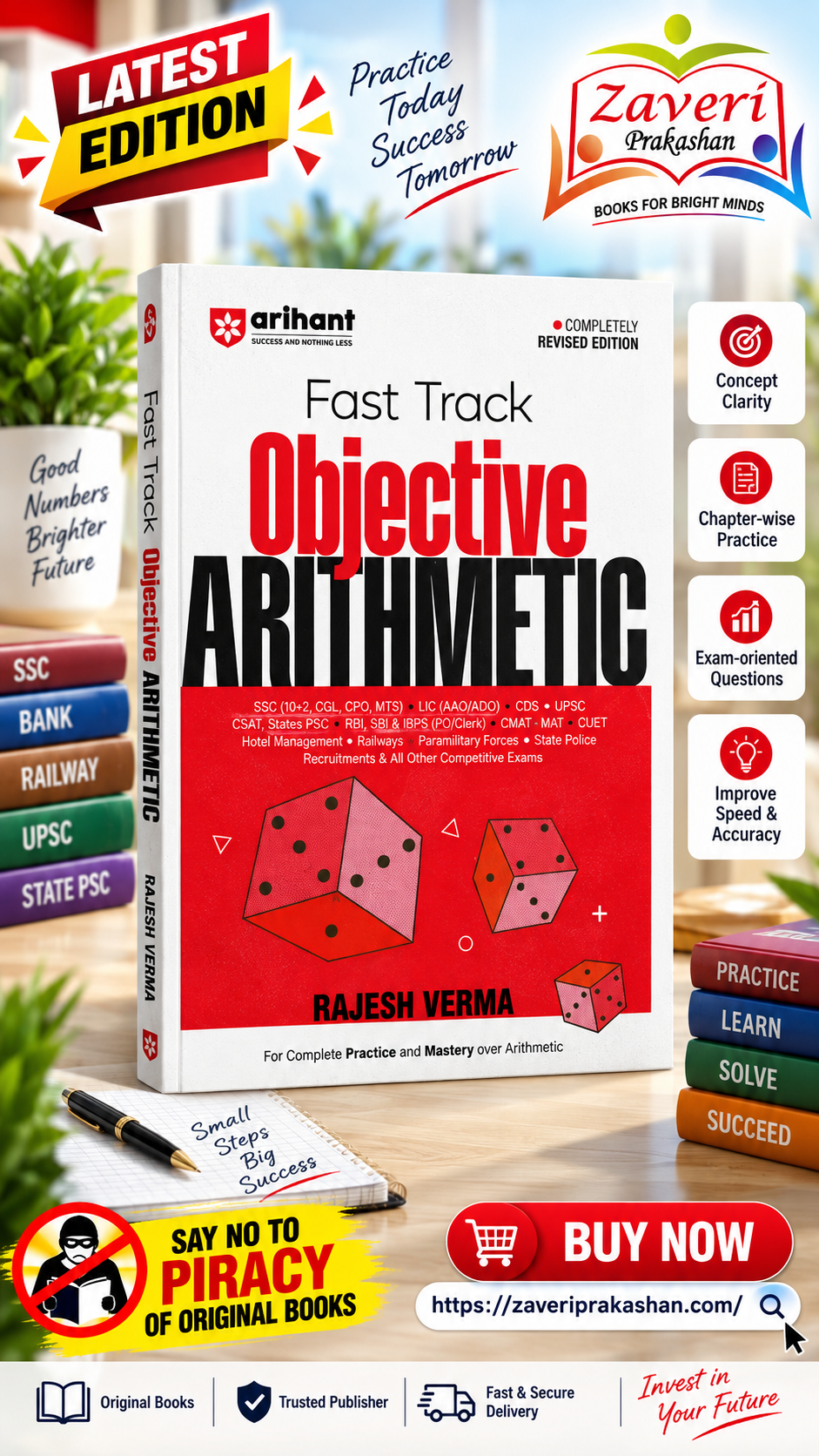 objective Fast Track Objective Arithmetic (Completely Revised Edition) - Image 1