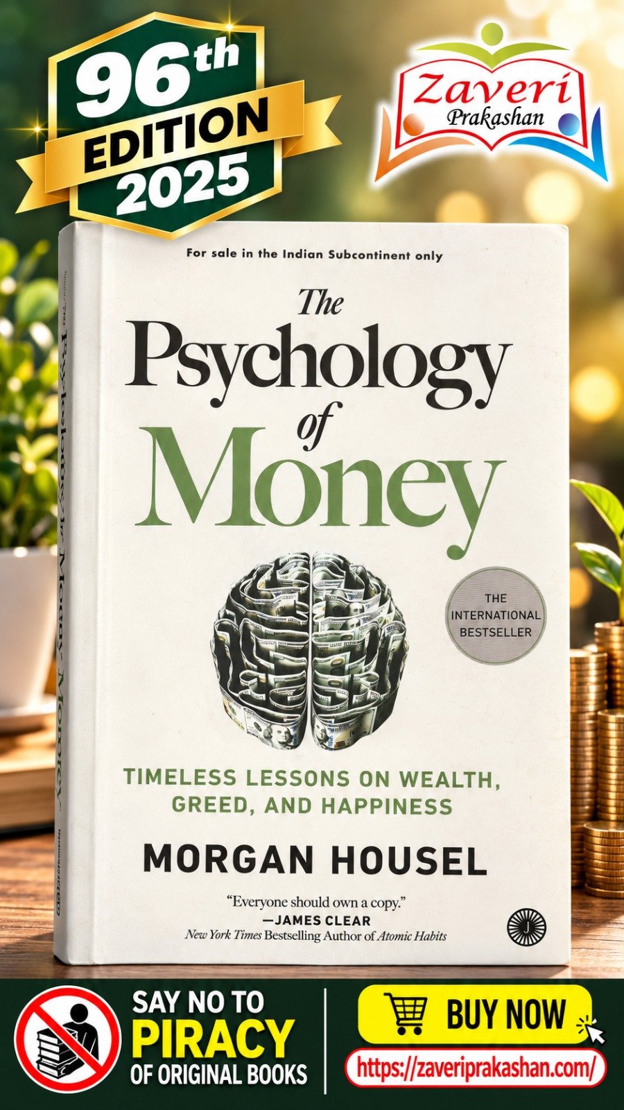 WhatsApp Image 2026-10-05 at 1.39.52 PM (8) The Psychology of Money – Timeless Lessons on Wealth, Greed, and Happiness – Morgan Housel - Image 1